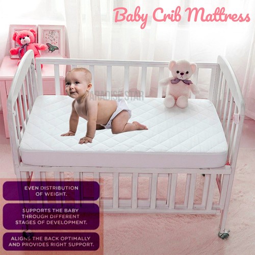 New quilted crib - baby, cot