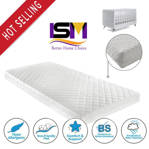 Baby toddler cot - bed, mattress