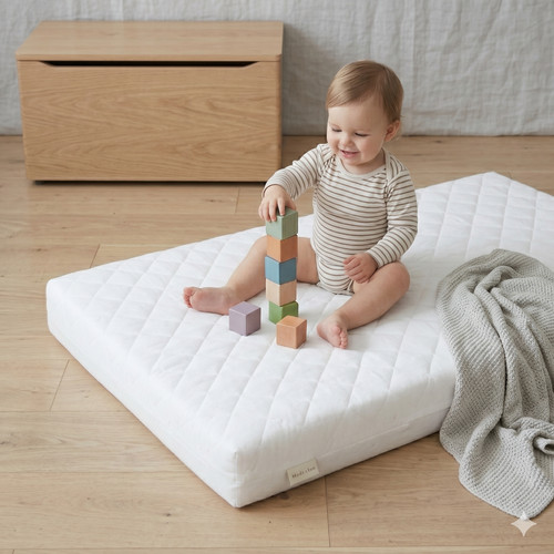 Extra thick travel cot - travel,