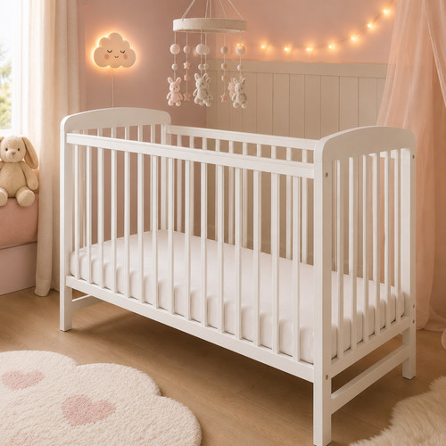 Baby cot bed 120x60cm with - bed,