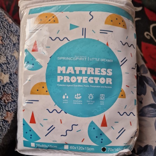 Cot bed mattress protector - cot,