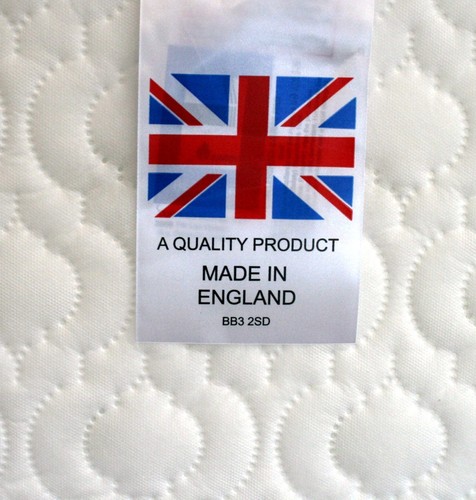 Cot bed fully sprung - cot,